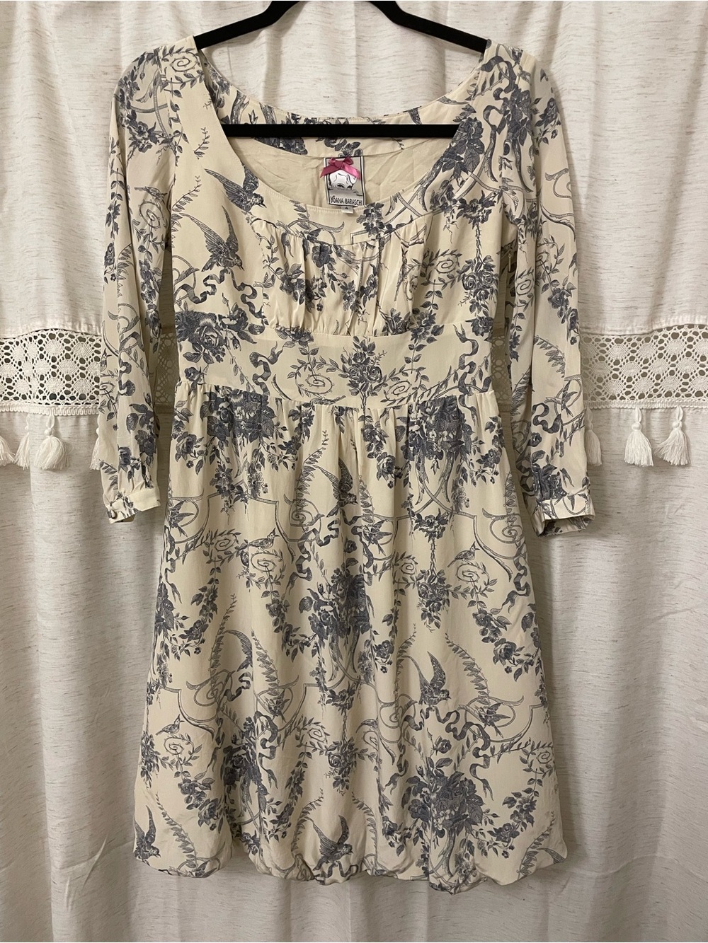 Antropologie Yoana Baraschi silk dress